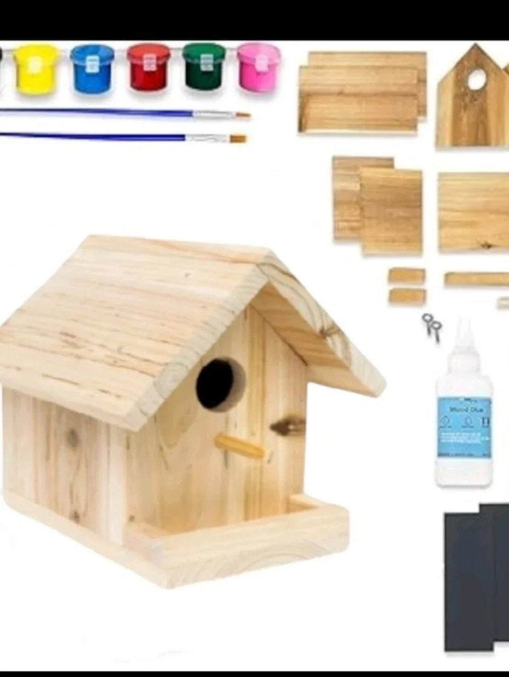 Brand New wooden Spark Jump birdhouse kit for beginners